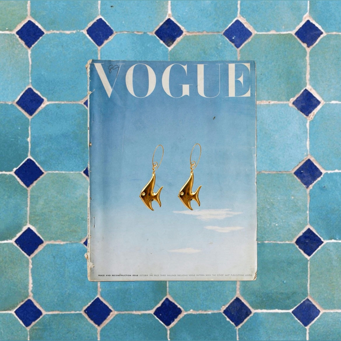 Boucles d’oreilles Néréa