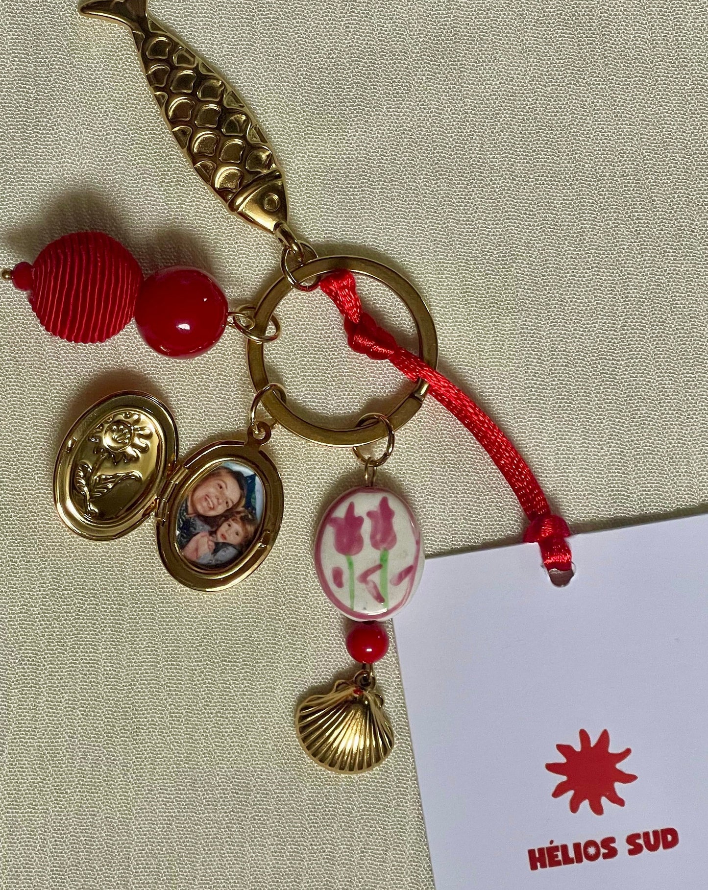 Porte-photo Marie (gri-gri ou collier)