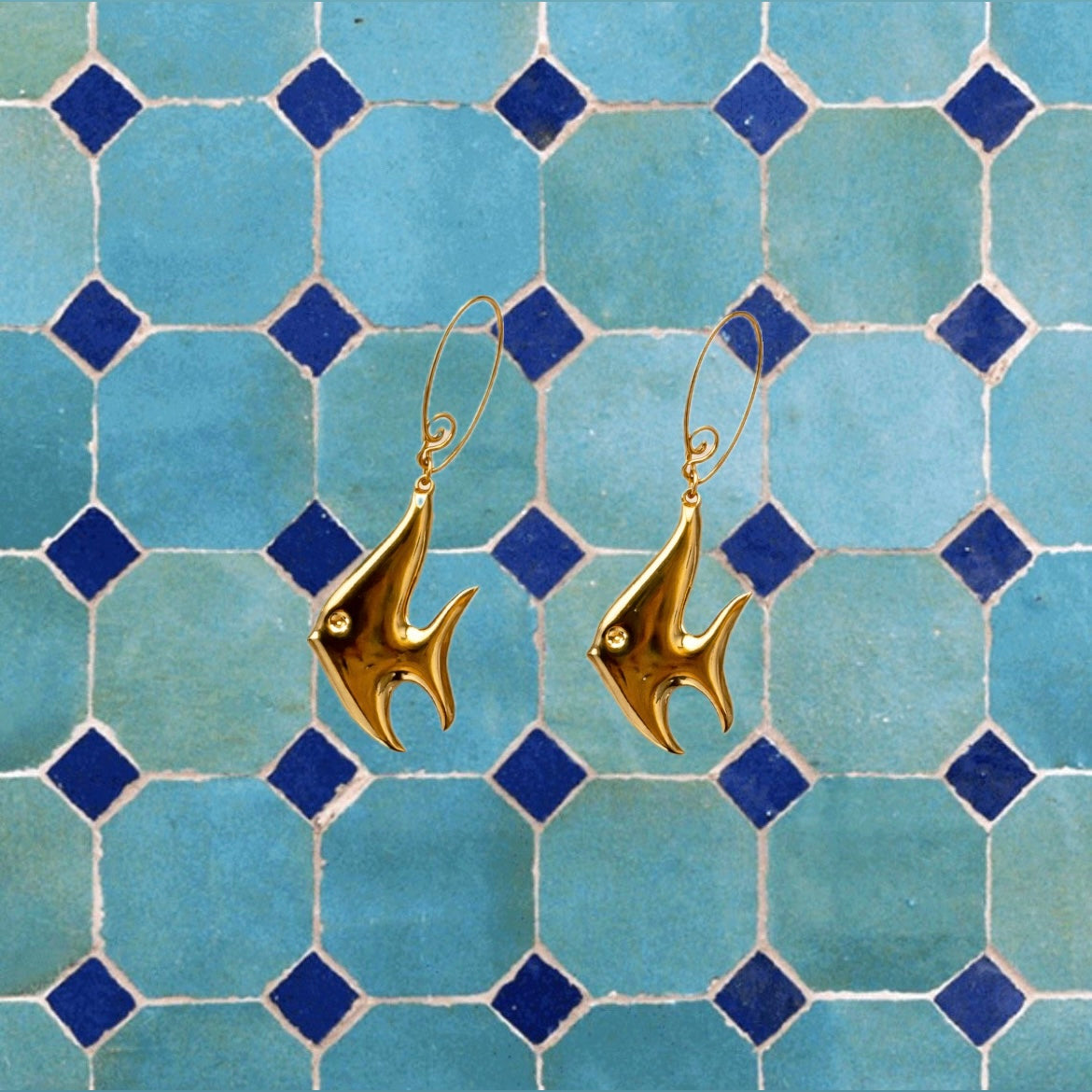 Boucles d’oreilles Néréa