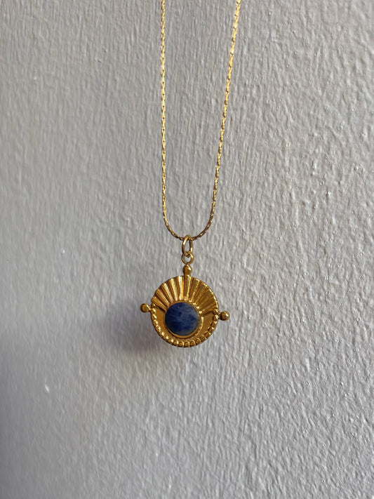 Prototype Pendentif bleu