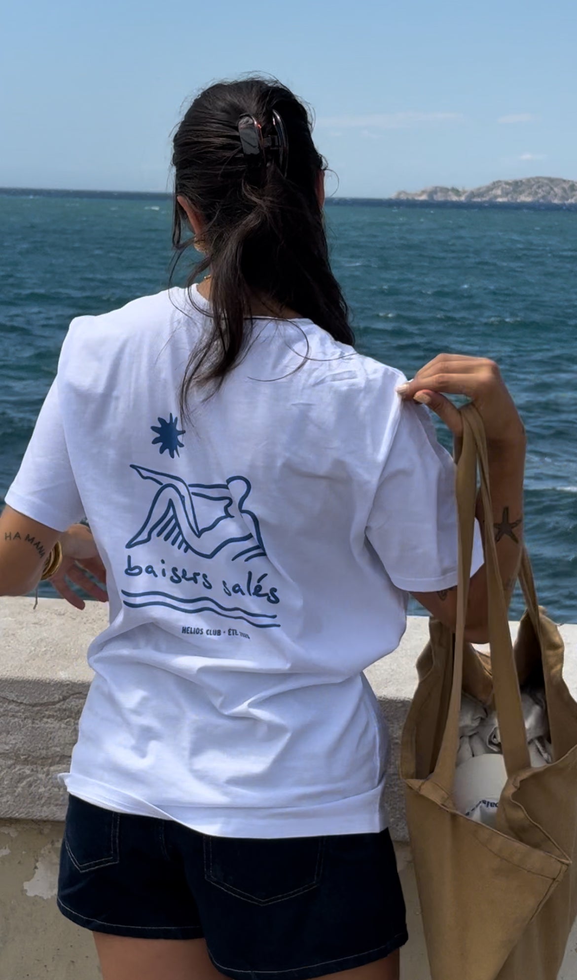 T-shirt unisexe Méditerranée